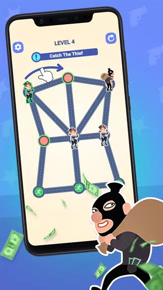 Catch The Thief: Help Police Screenshot2