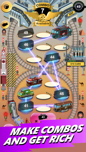 Train Merger Idle Train Tycoon Screenshot3