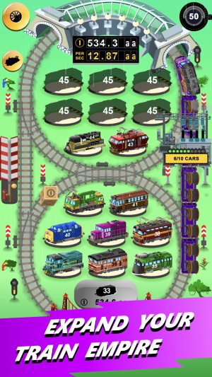 Train Merger Idle Train Tycoon Screenshot2