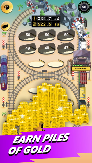 Train Merger Idle Train Tycoon Screenshot1