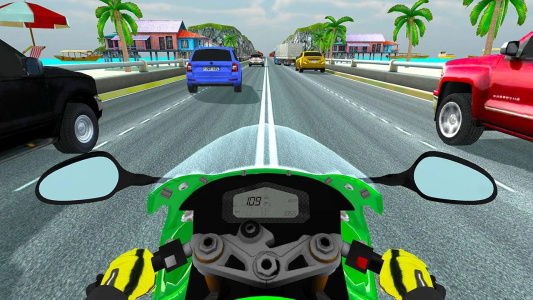 Highway Traffic Rider - 3D Bik Screenshot2