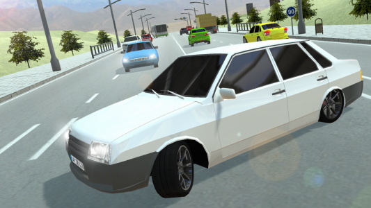 Russian Cars: 99 and 9 in City Screenshot2