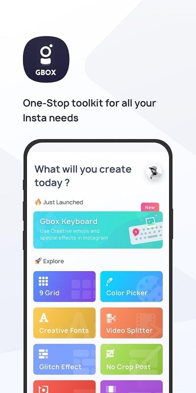 Toolkit for Instagram – Gbox Screenshot1