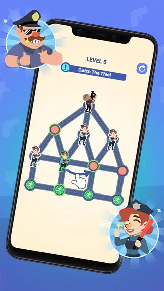 Catch The Thief: Help Police Screenshot3