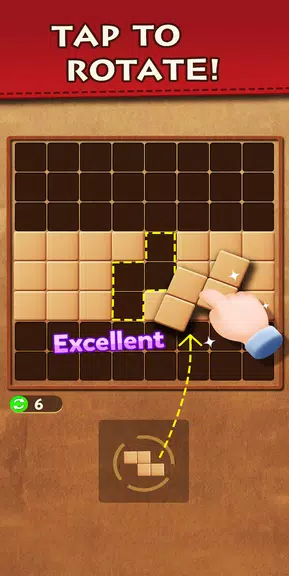 Wood Block Puzzle Classic Game Screenshot1