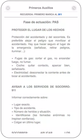 Primeros Auxilios Screenshot4