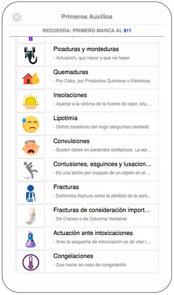 Primeros Auxilios Screenshot2