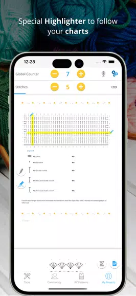 My Row Counter: Knit & Crochet Screenshot3