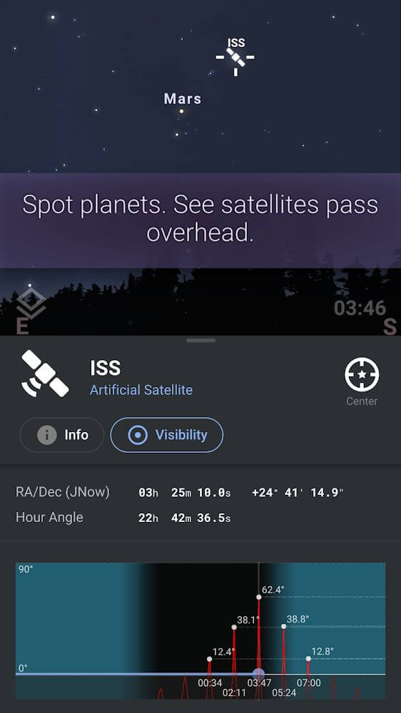 Stellarium Mobile PLUS Screenshot4