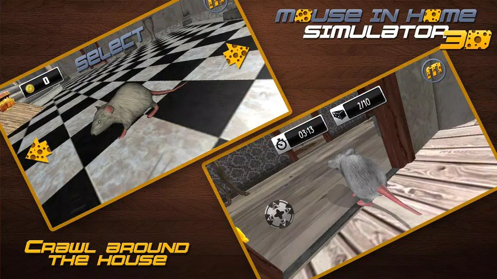 Mouse in Home Simulator 3D Screenshot4