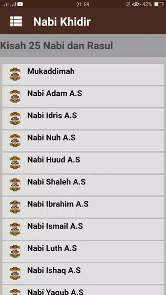 Biografi & Kisah Nabi Khidir Screenshot2