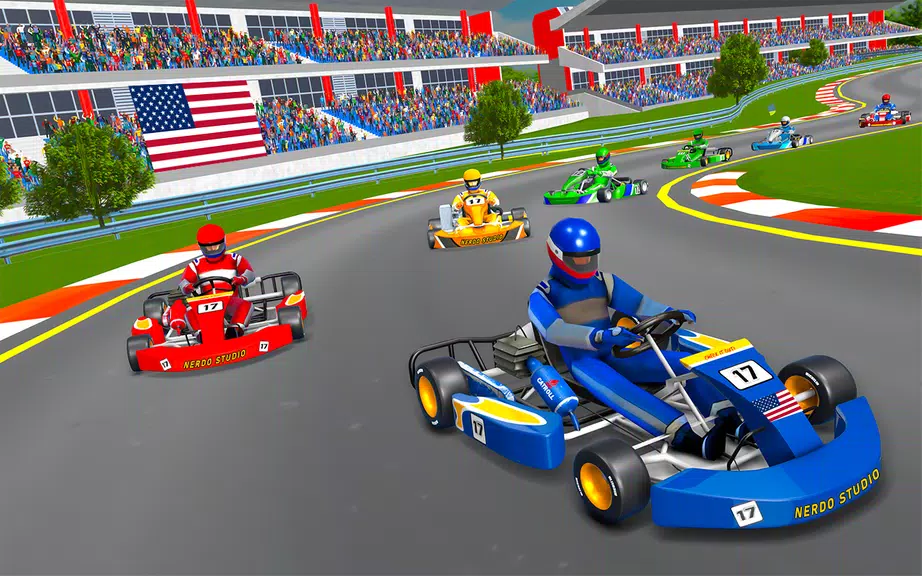 Go Kart Racing Games 3D Stunt Screenshot3