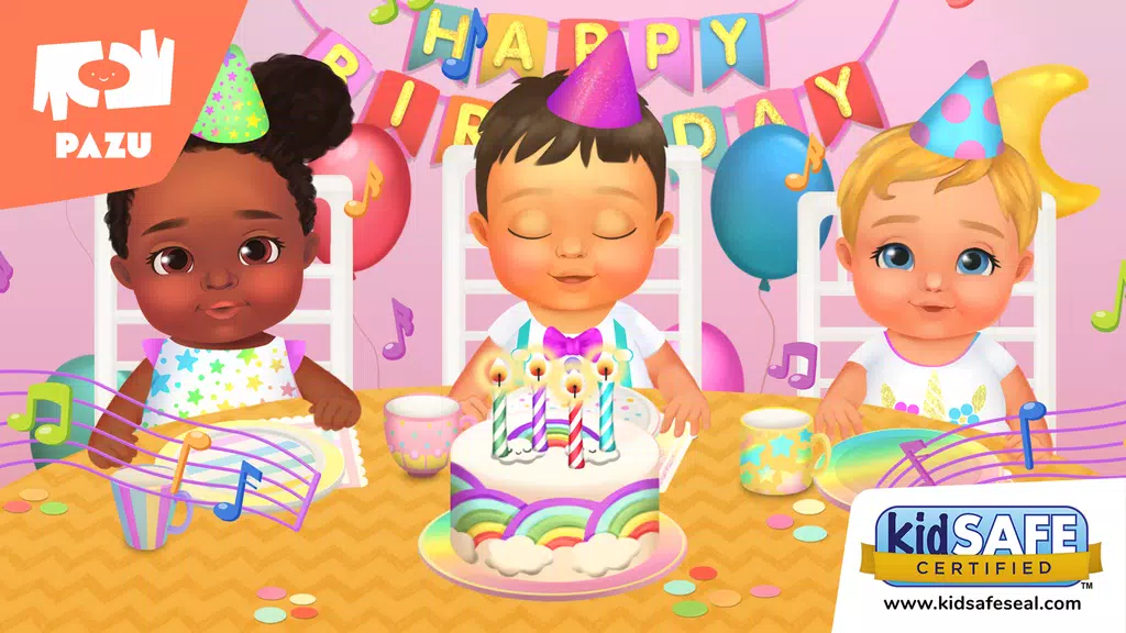 Baby Birthday Maker Game Screenshot1