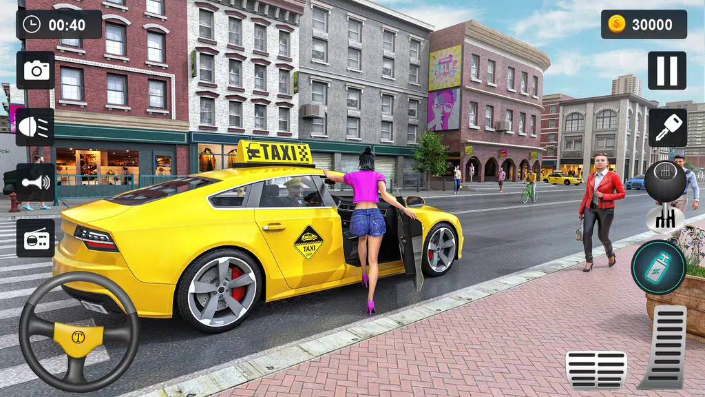 Taxi Simulator 3D - Taxi Games Screenshot1