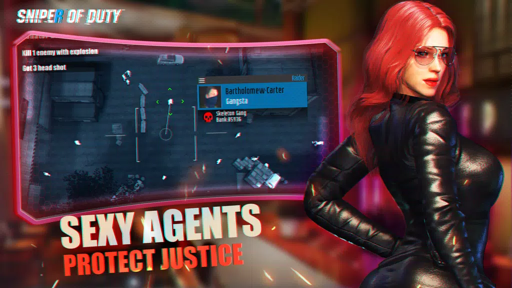 Sniper of Duty:Sexy Agent Spy Screenshot3