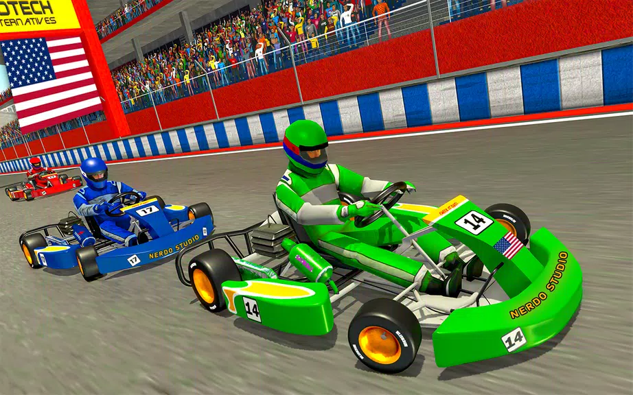 Go Kart Racing Games 3D Stunt Screenshot1