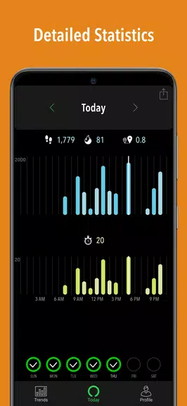 ActivityTracker Pedometer Screenshot4