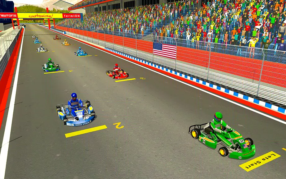 Go Kart Racing Games 3D Stunt Screenshot4