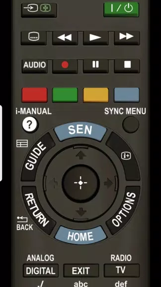 Smart TV Remote for Sony TV Screenshot1