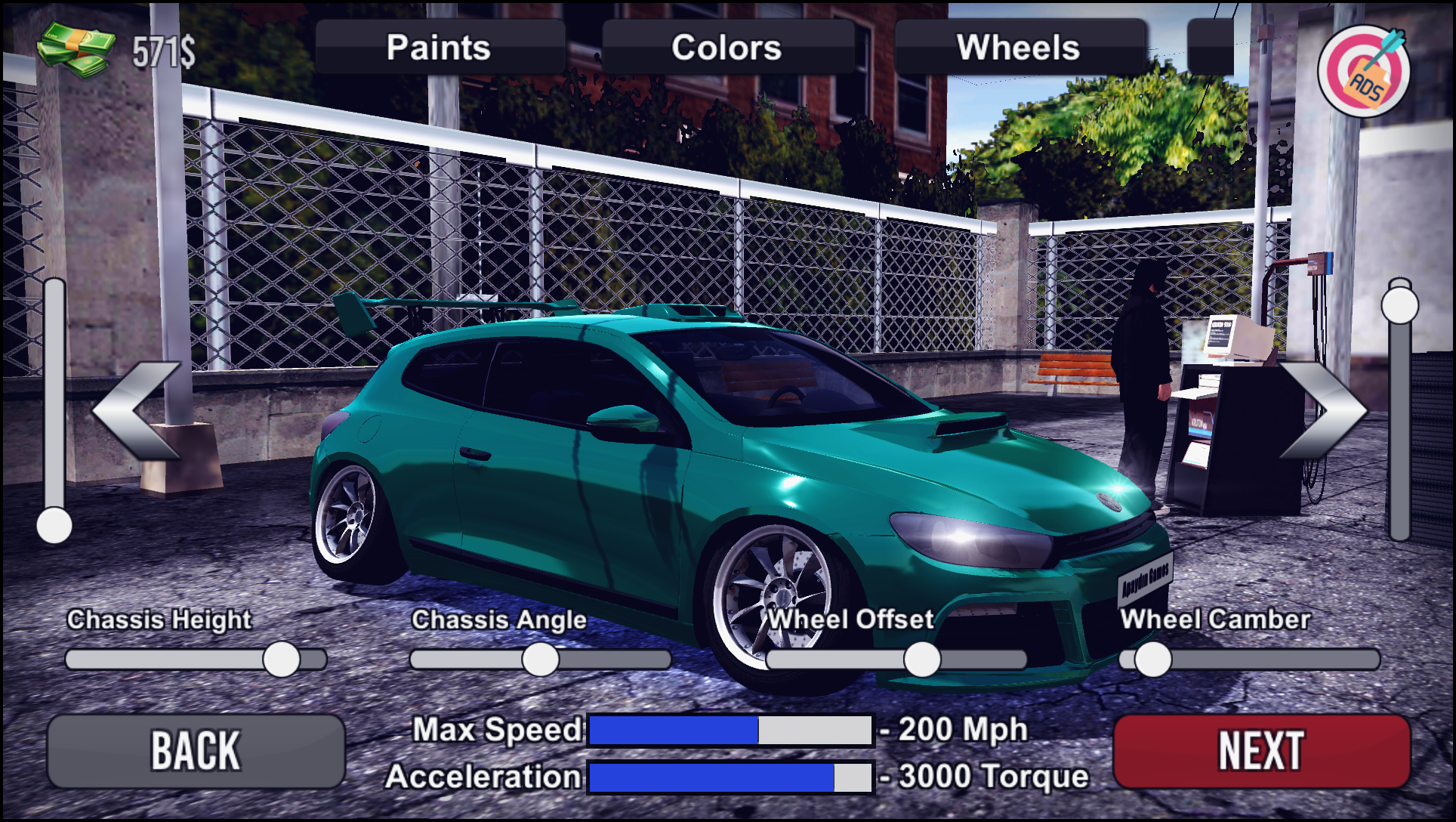 Megane Drift Simulator Screenshot2