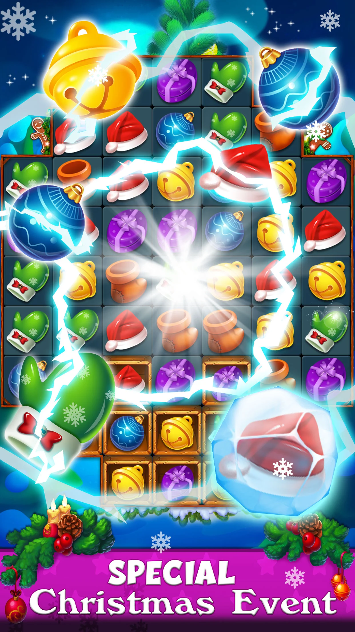 Christmas Match 3 - Puzzle Screenshot4