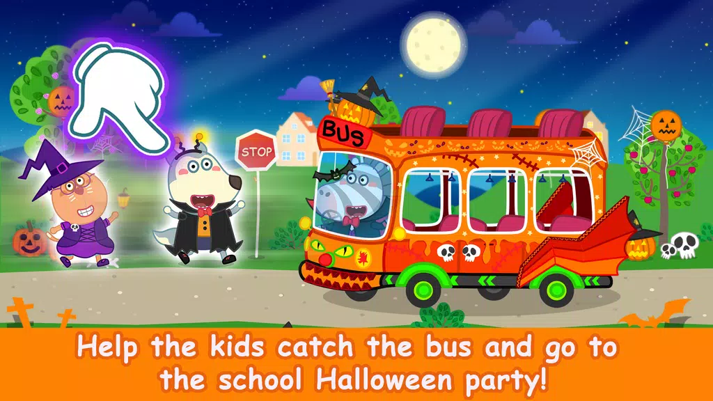 Wolfoo School Halloween Night Screenshot3