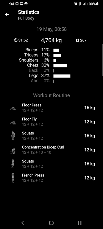 Kettlebell Home Workout Screenshot2