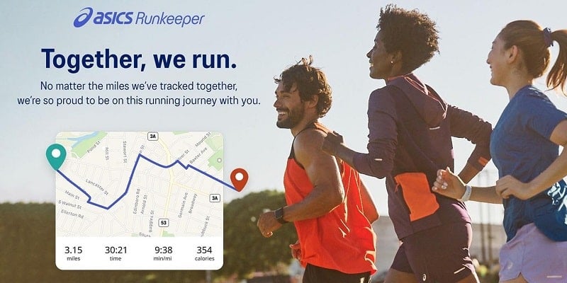 ASICS Runkeeper Screenshot1