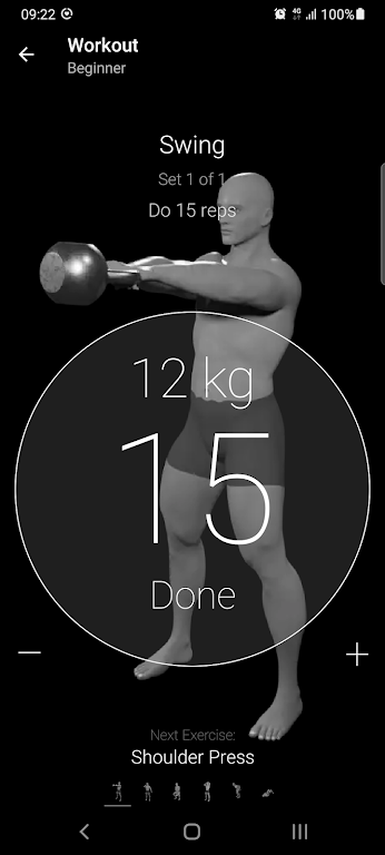 Kettlebell Home Workout Screenshot4