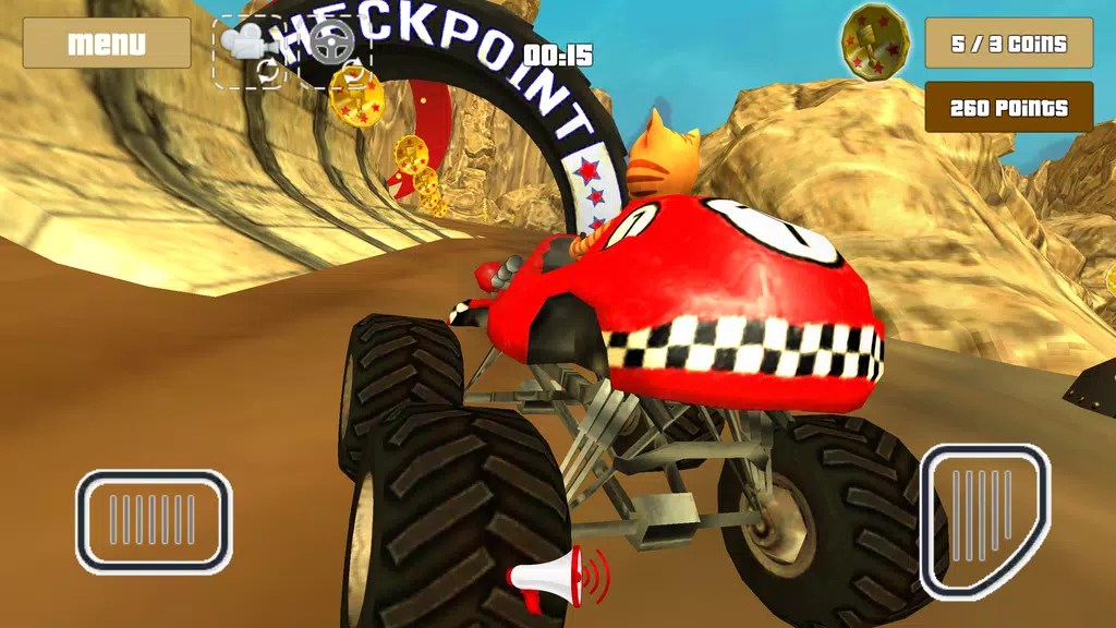 Cat Race Car Extreme Driving Screenshot3