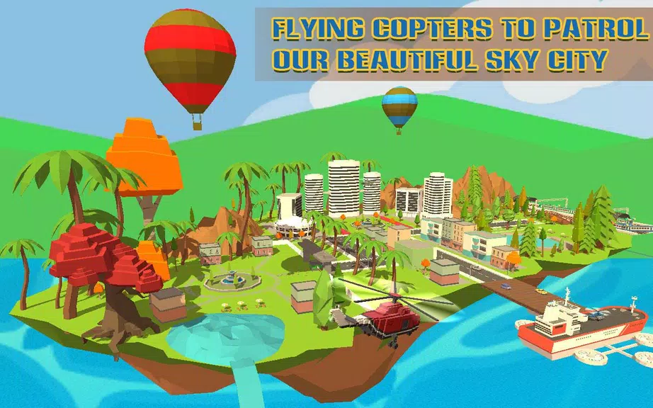 Helicopter Rescue Sky City Screenshot1