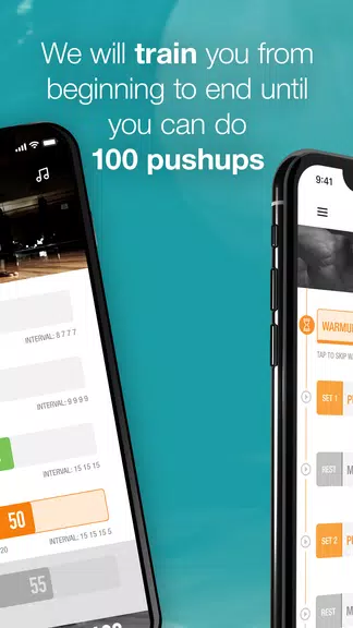 0-100 Pushups Trainer Screenshot2