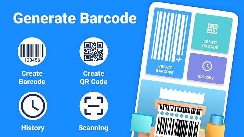 Barcode Generator & Scanner Screenshot1