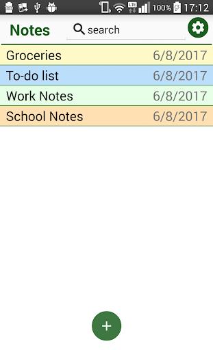 Notes - Notepad Screenshot1