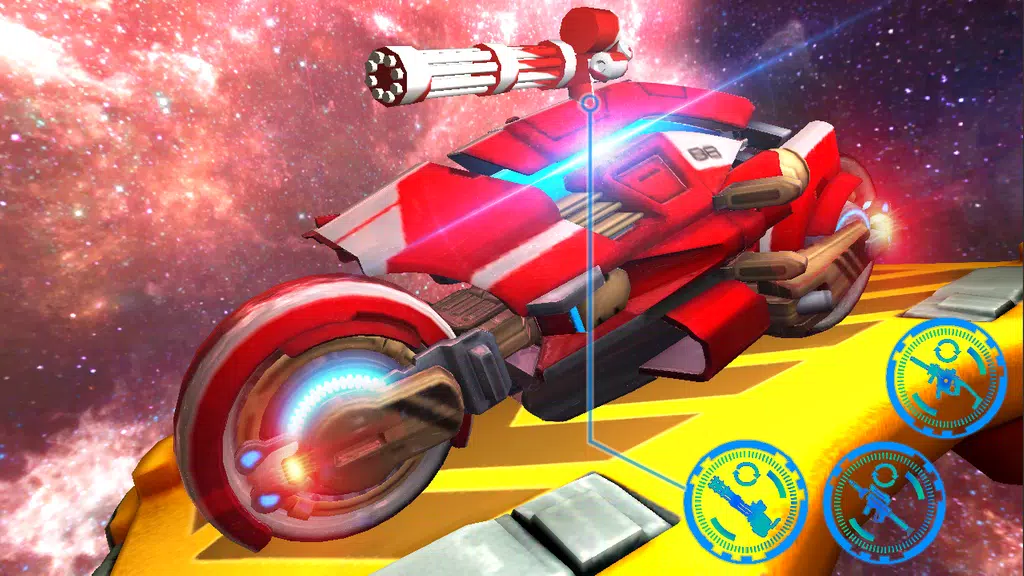 Space Bike Galaxy Race Screenshot2