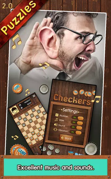 Thai Checkers - Genius Puzzle Screenshot2