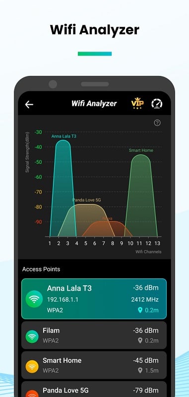 Speed Test & Wifi Analyzer Screenshot3