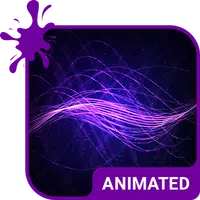 Purple Waves Wallpaper APK