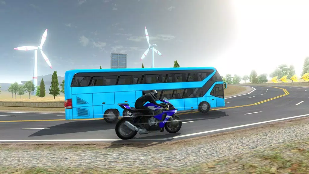 Bike VS Bus Racing Games Screenshot4