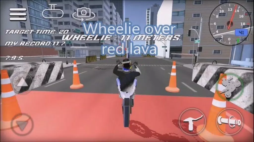 Wheelie Bike 3D game Screenshot4