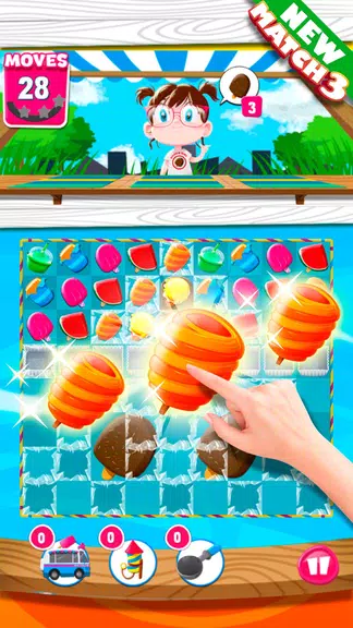 Ice Cream Match 3 Puzzle Game Screenshot4