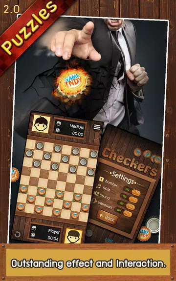 Thai Checkers - Genius Puzzle Screenshot3