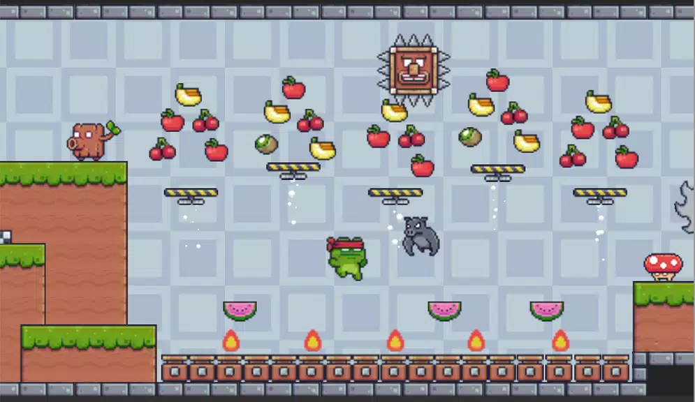 Super Frog Hero Pineapple Screenshot3