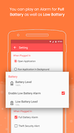 Full Battery Charge Alarm Screenshot1