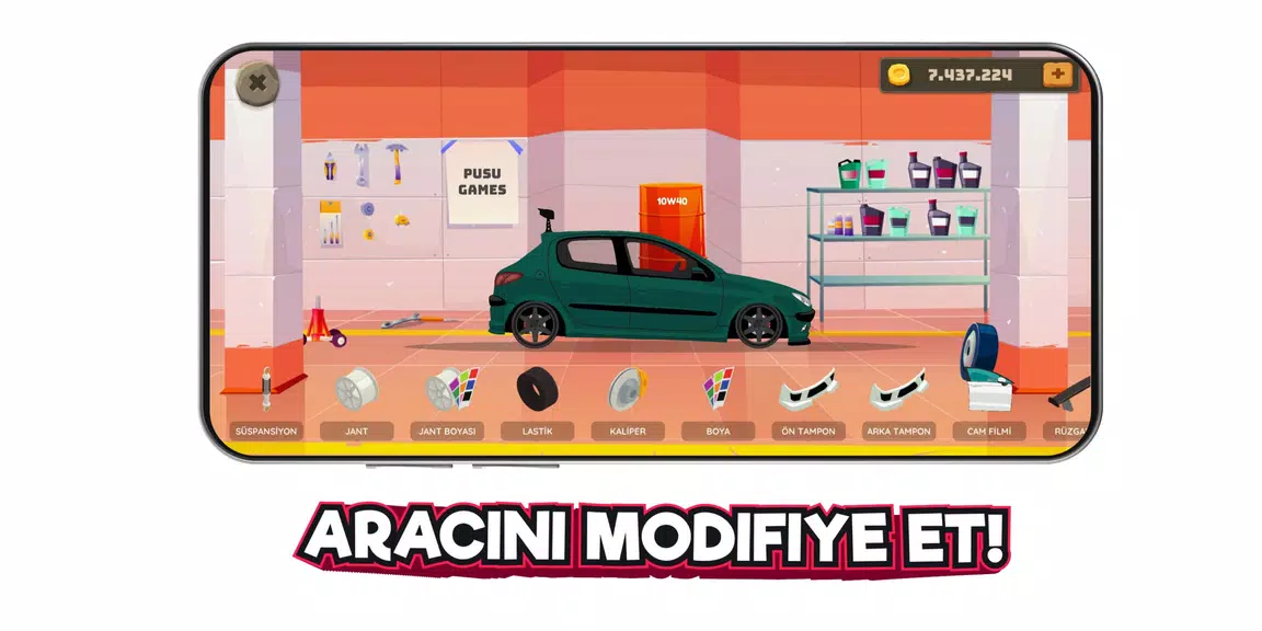 2d Car Series Tuning Game Screenshot3