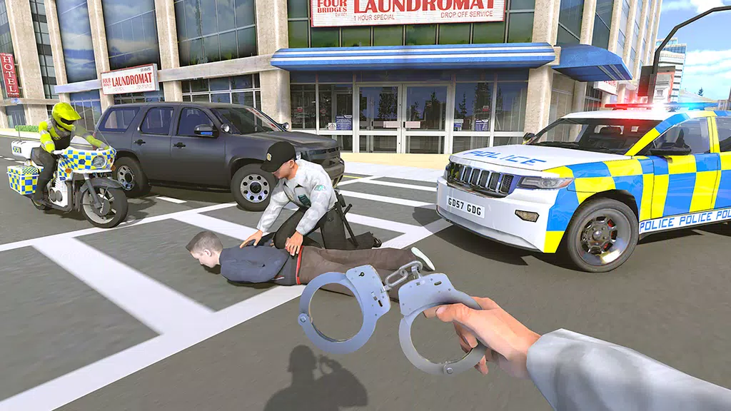 Police Car Driving Motorbike Screenshot3