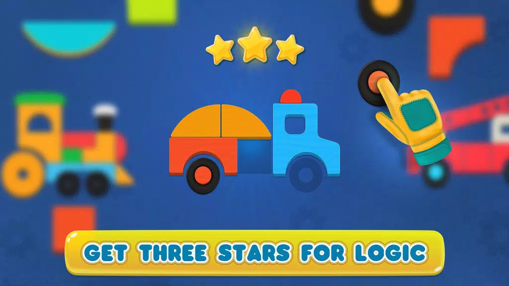 Cosmo Shapes Puzzles for kids Screenshot4