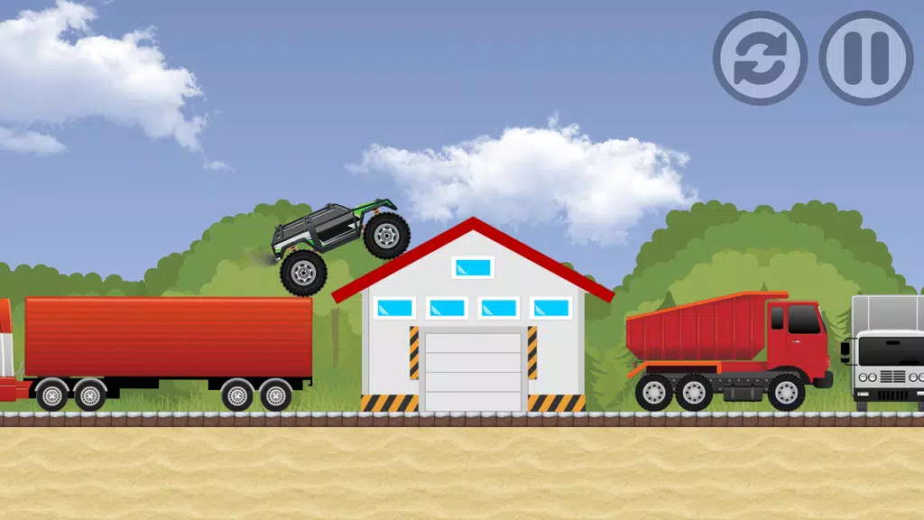 Monster Truck Racing Game Screenshot4