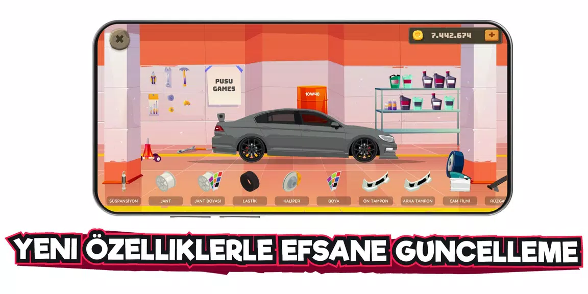 2d Car Series Tuning Game Screenshot1