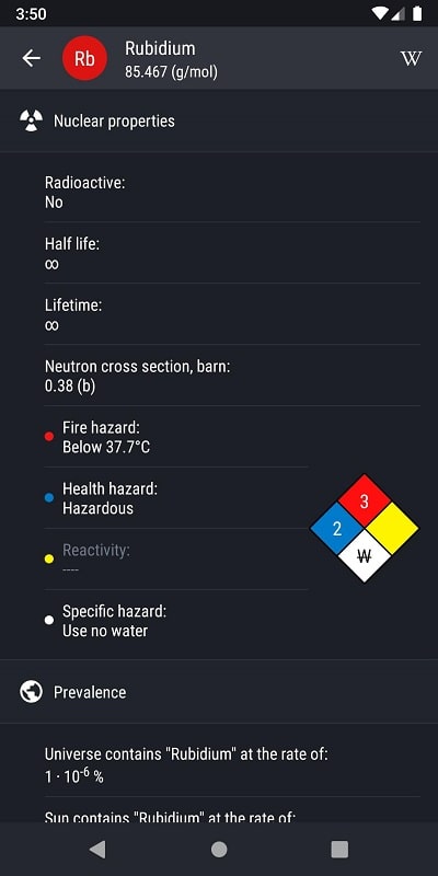 Periodic Table 2022 PRO Screenshot3